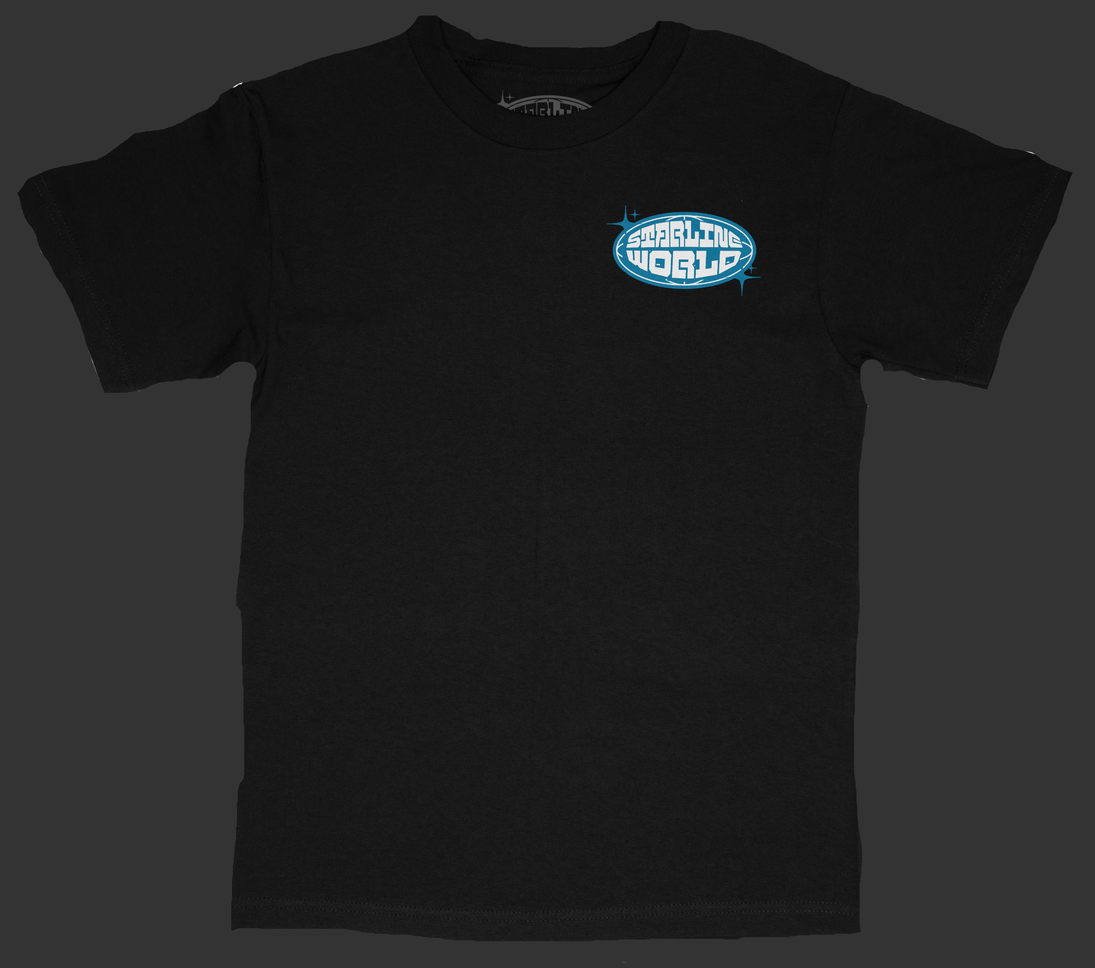 StarlineWorld (Black-Blue) Tee – MxVoltz