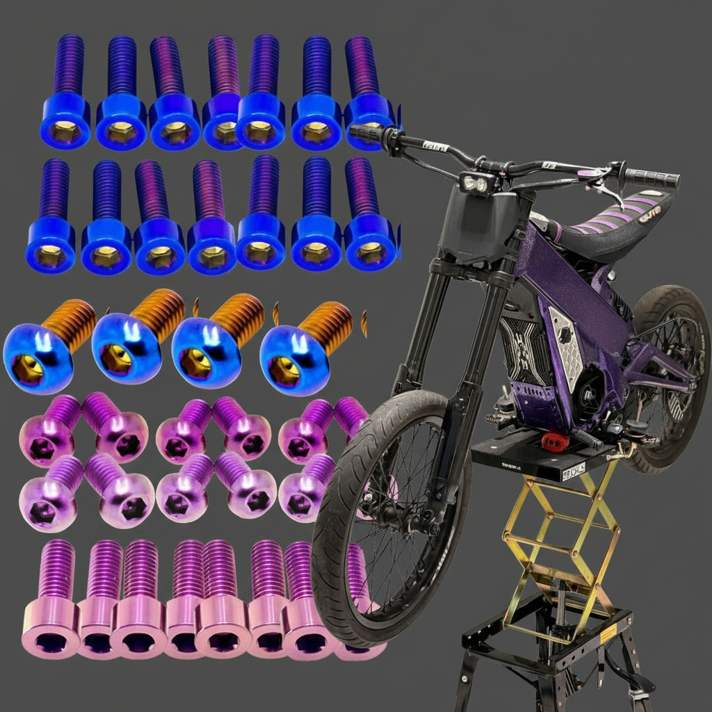 Talaria XXX Titanium Bolt Kit