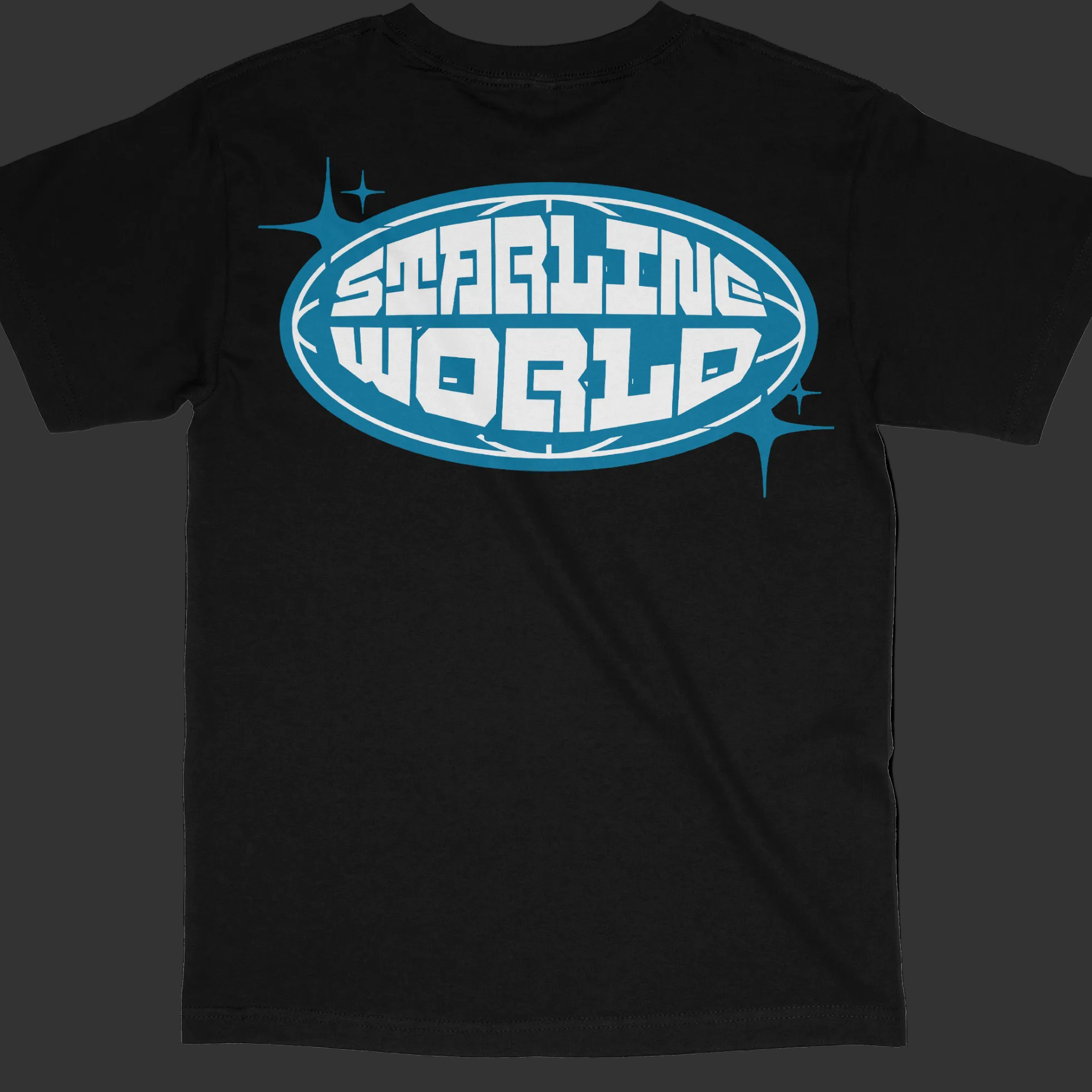 StarlineWorld (Black-Blue) Tee