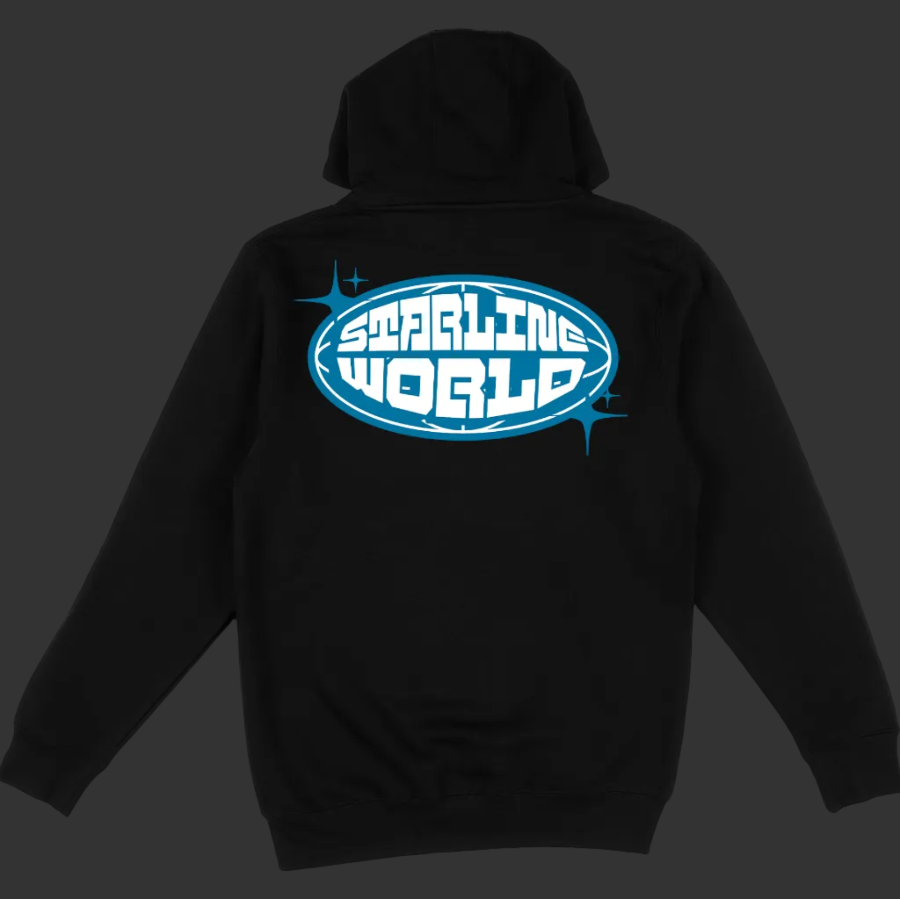 StarlineWorld (Black-Blue) Hoodie