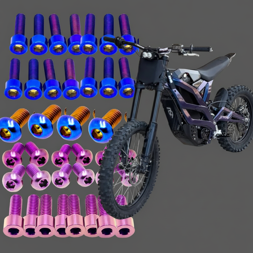 Falcon Bike Titanium Bolt Kit