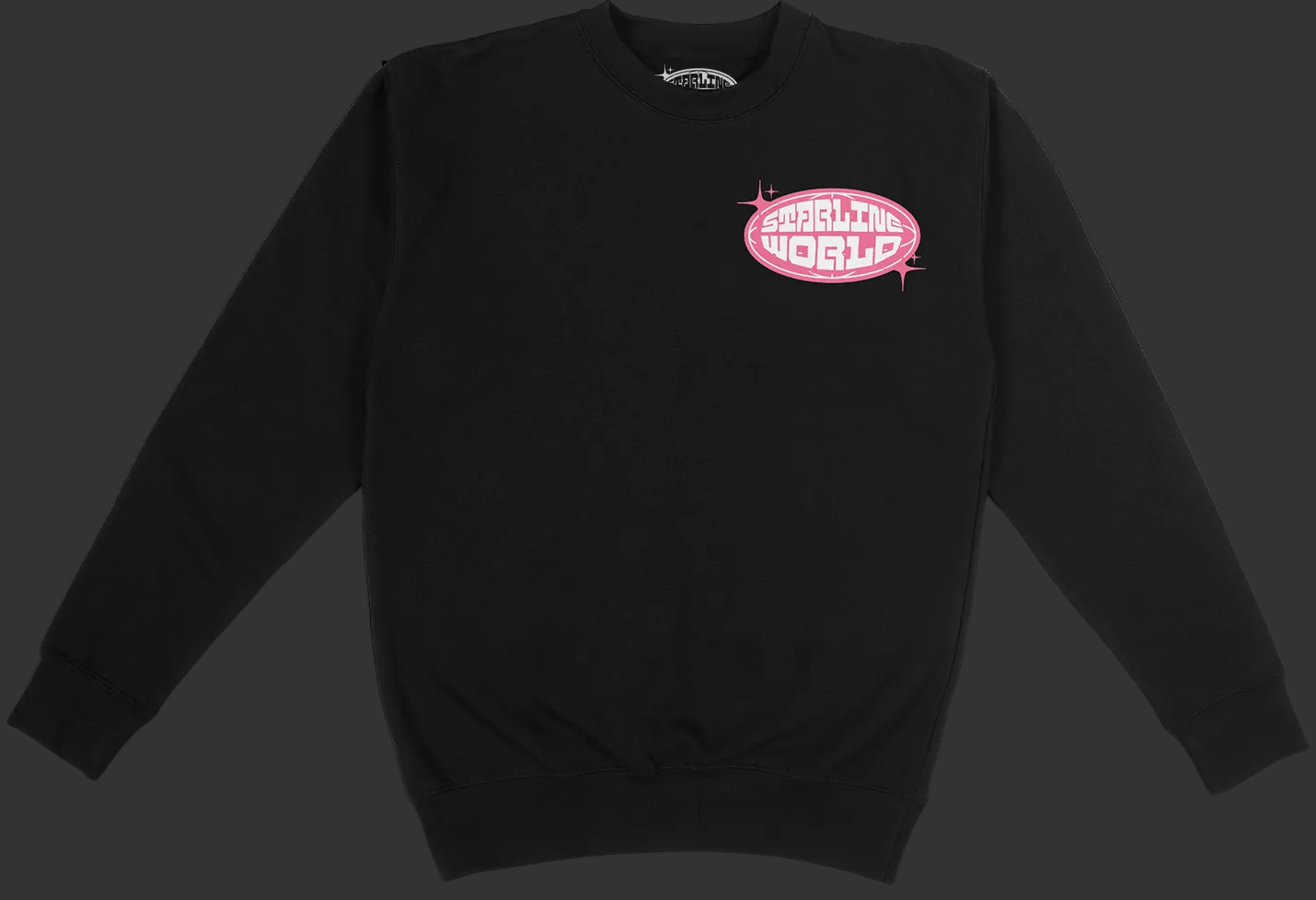 StarlineWorld (Black-Pink) CREWNECK