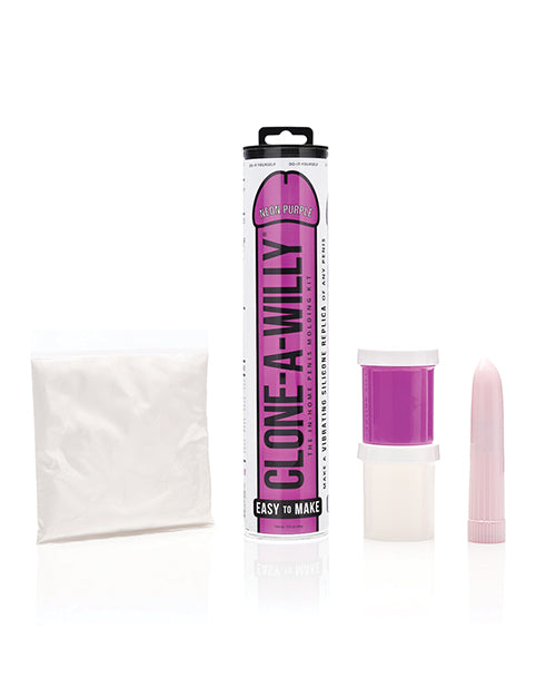 Clone-A-Willy Kit Vibrating Dildo | Neon Purple Dildo | DIY Realistic Dildo | DIY Big Dildo | Large Dildo 😘
