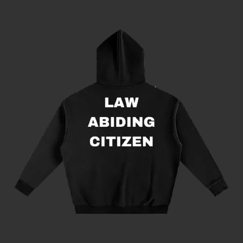Black Law Abiding Citizen Hoodie