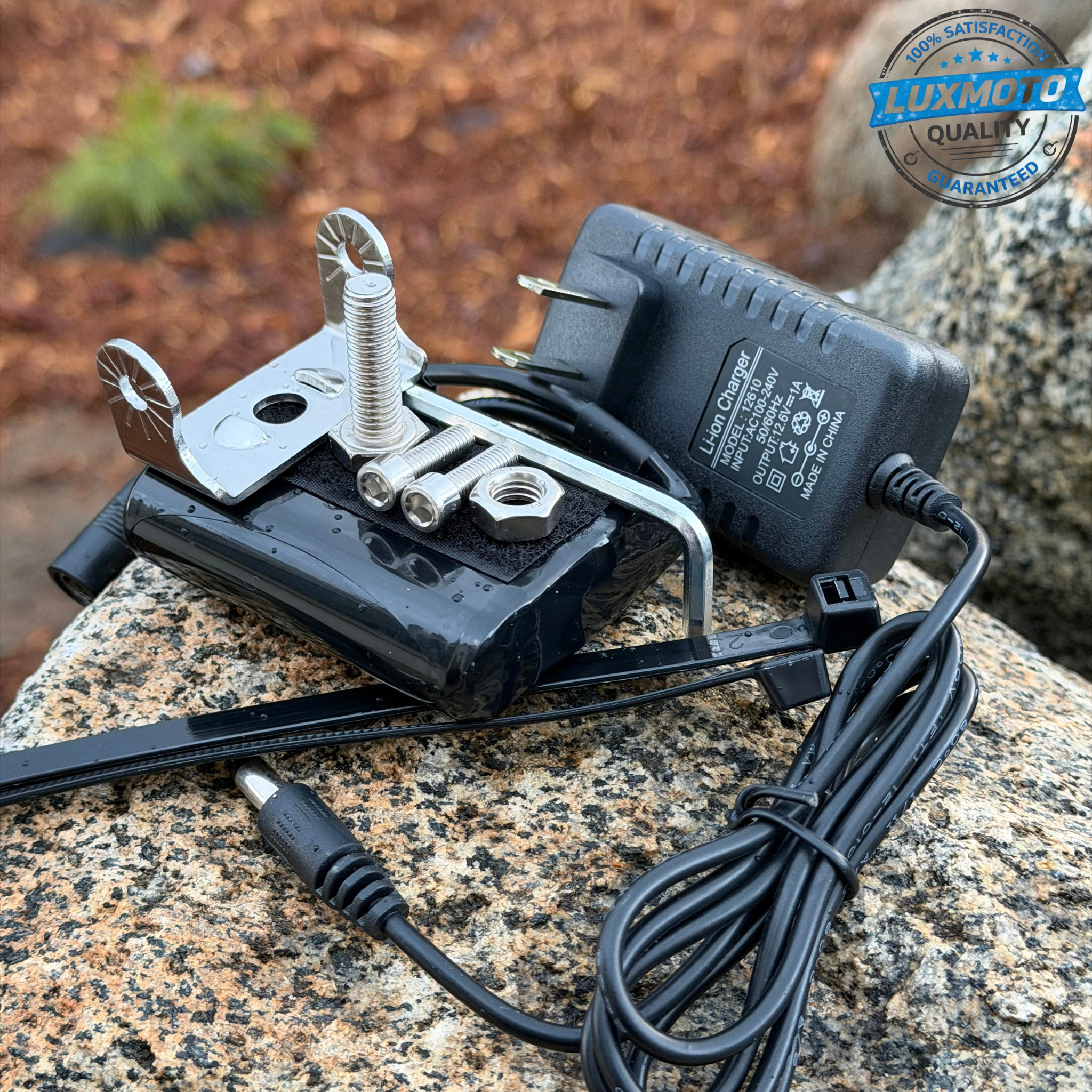 Baja Light & Horn  RECHARGEABLE [COMES WITH BATTERY & CHARGER!] Fits all bikes
