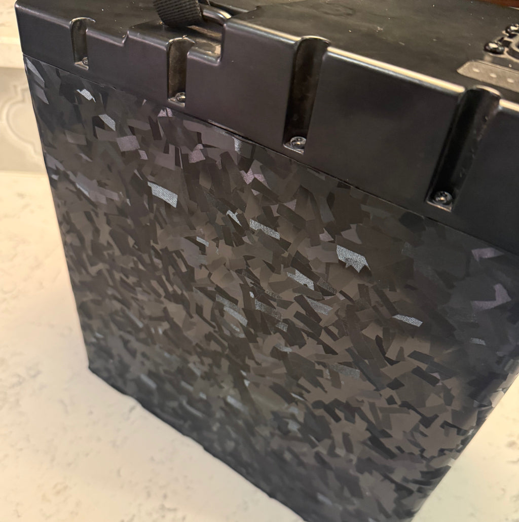 Altis Forged Carbon Fiber Precut Battery Wrap