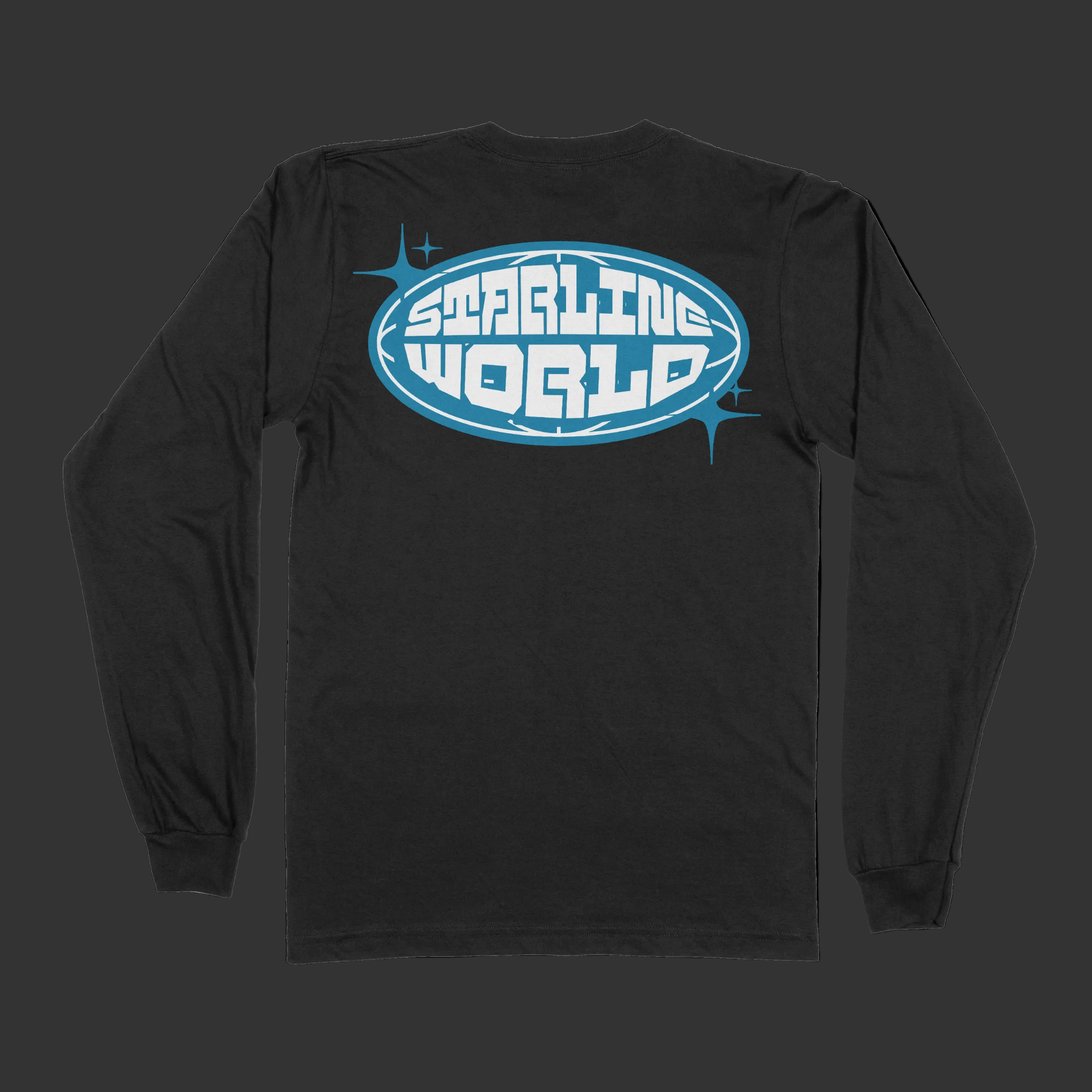 StarlineWorld (Black-Blue) Long Sleeve
