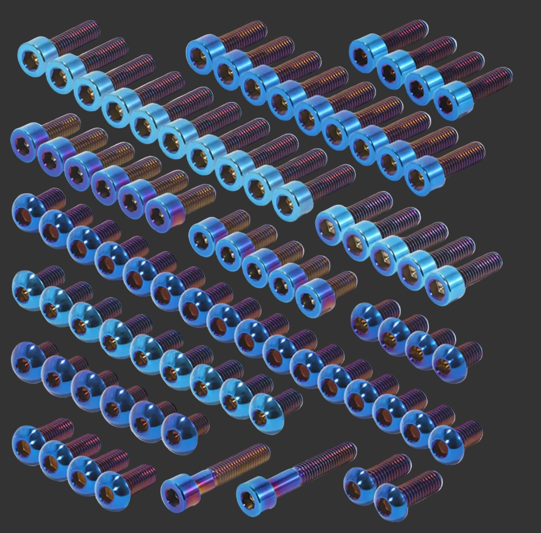 Eride Pro S/SS/SR Bolt Kit