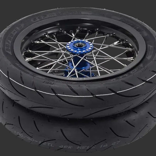 MotoTec Super-Moto Wheel Set