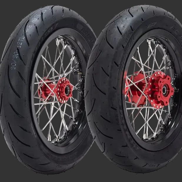 MotoTec Super-Moto Wheel Set