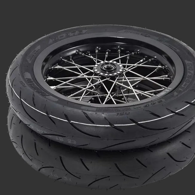 MotoTec Super-Moto Wheel Set