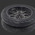 MotoTec Super-Moto Wheel Set