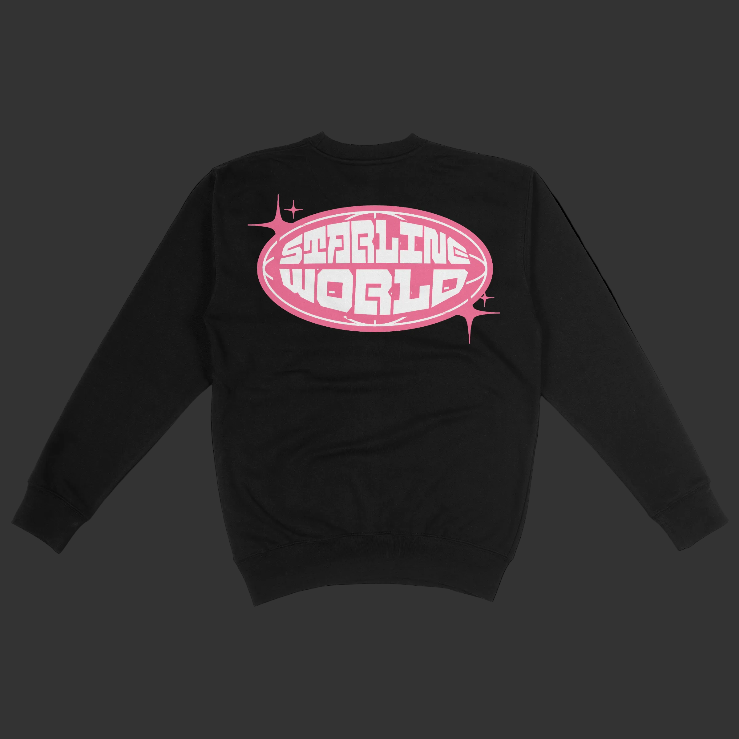 StarlineWorld (Black-Pink) CREWNECK