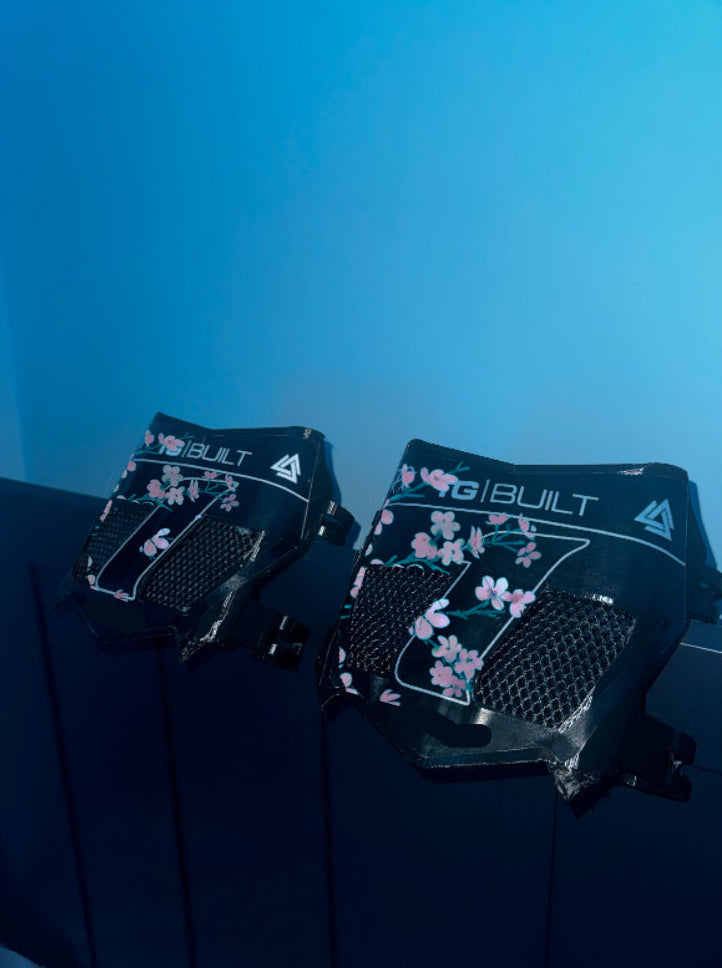 Cherry Blossom Vented Motocutz Plate