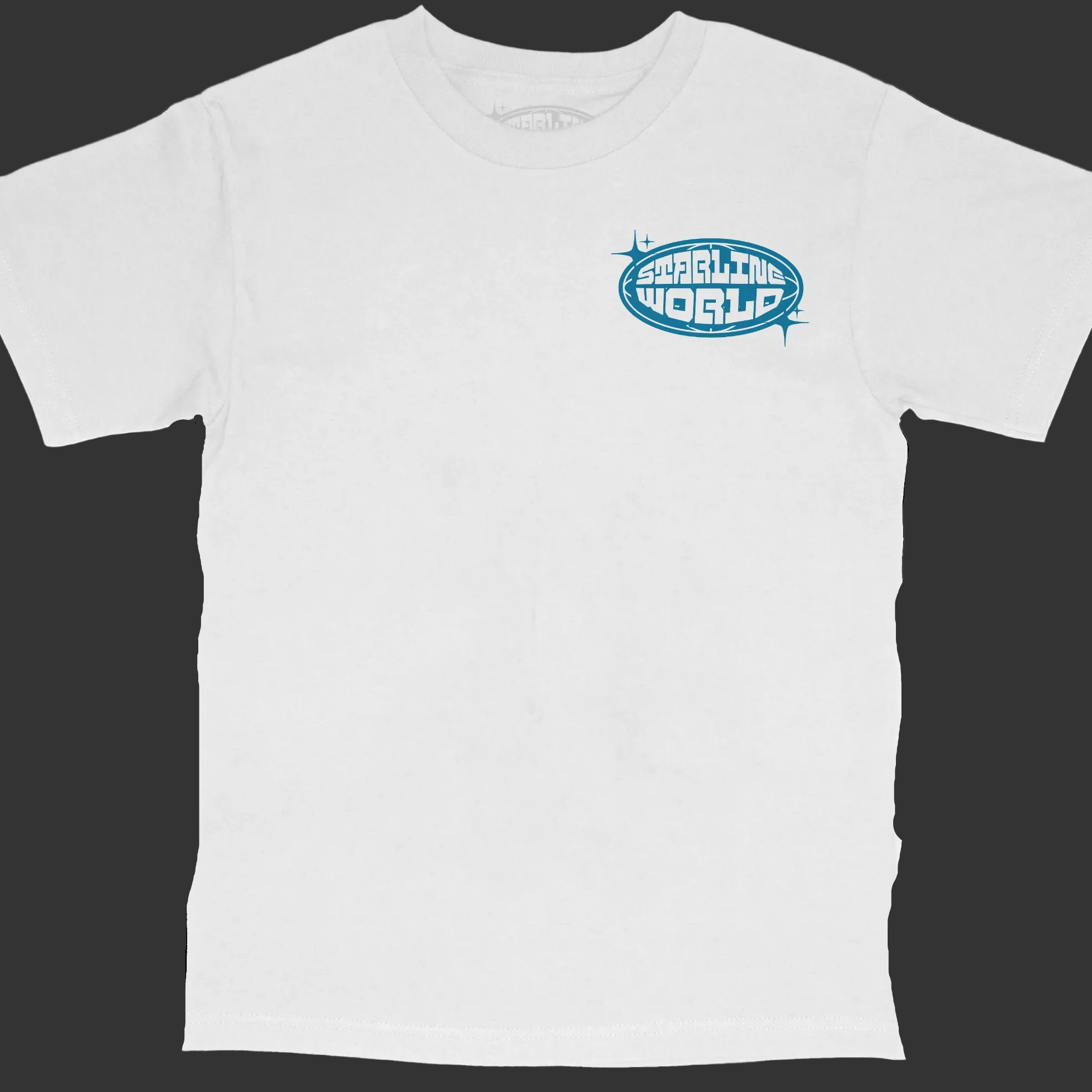 StarlineWorld (White-Blue) Tee