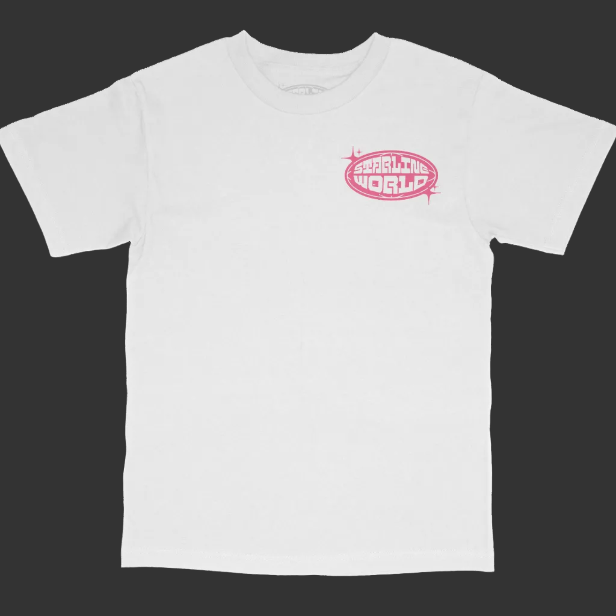 StarlineWorld (White-Pink) Tee
