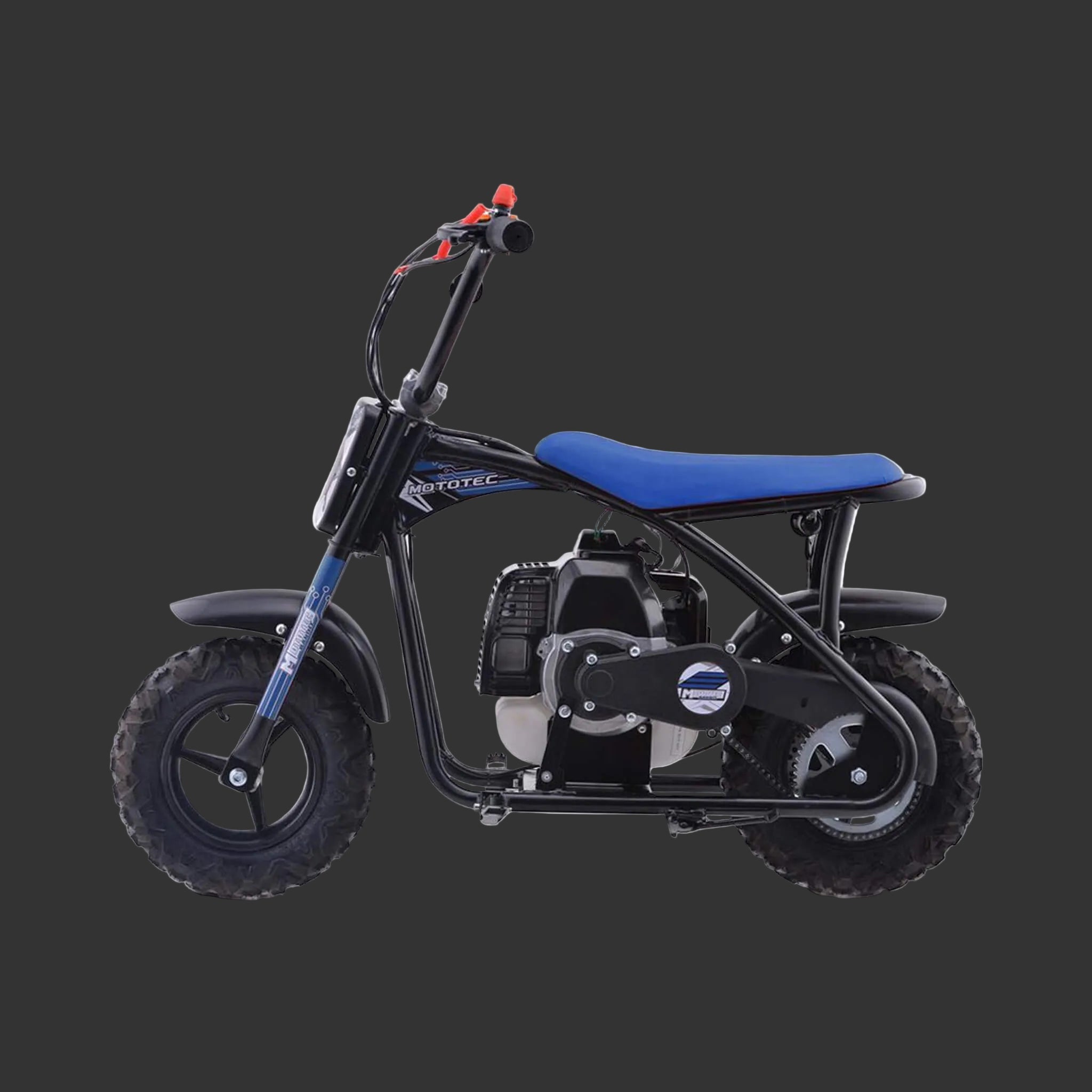 MotoTec Bandit 52CC 2-Stroke Kids Gas Mini Bike (SAK58568)