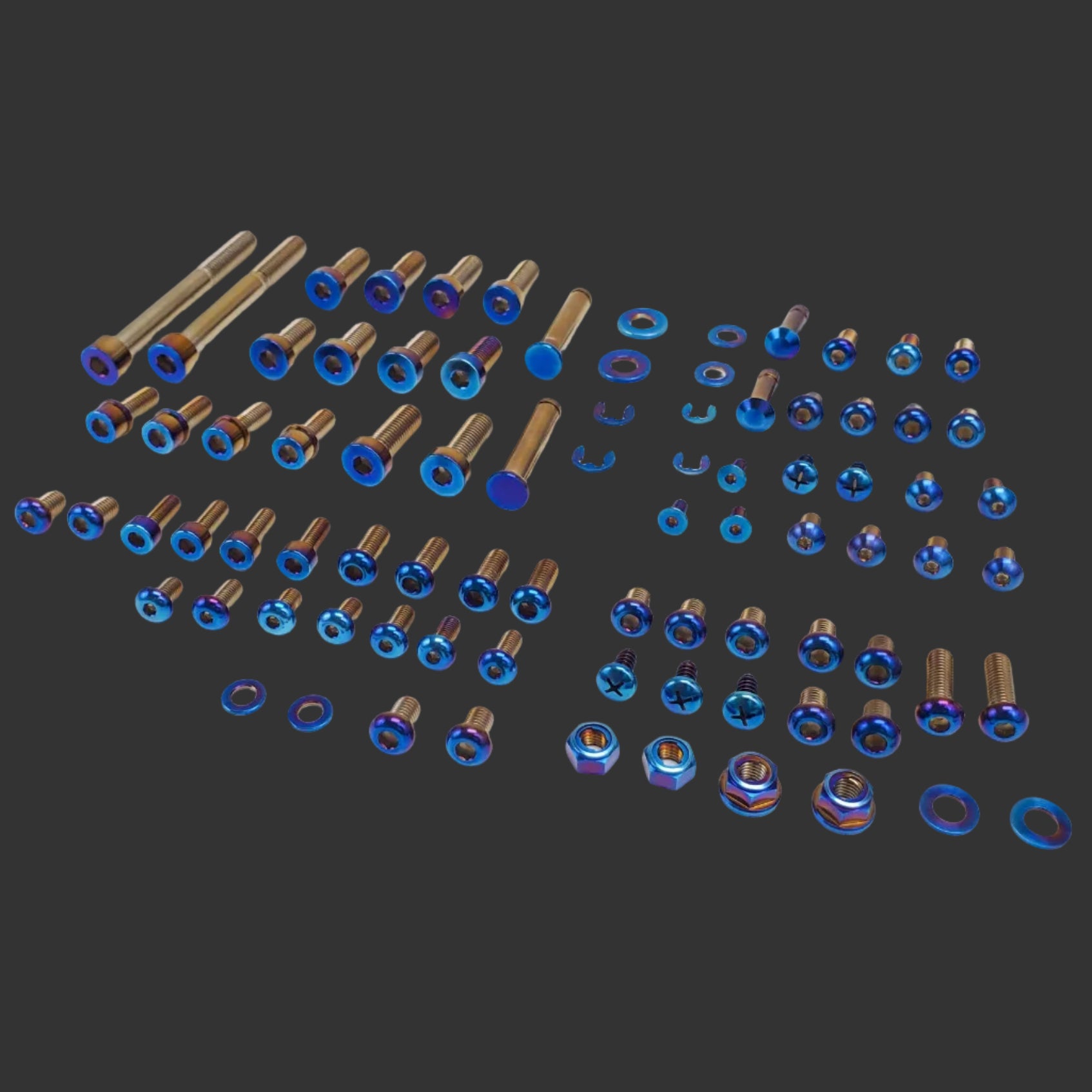 Full Titanium Talaria Sting Chassis Bolt Kit