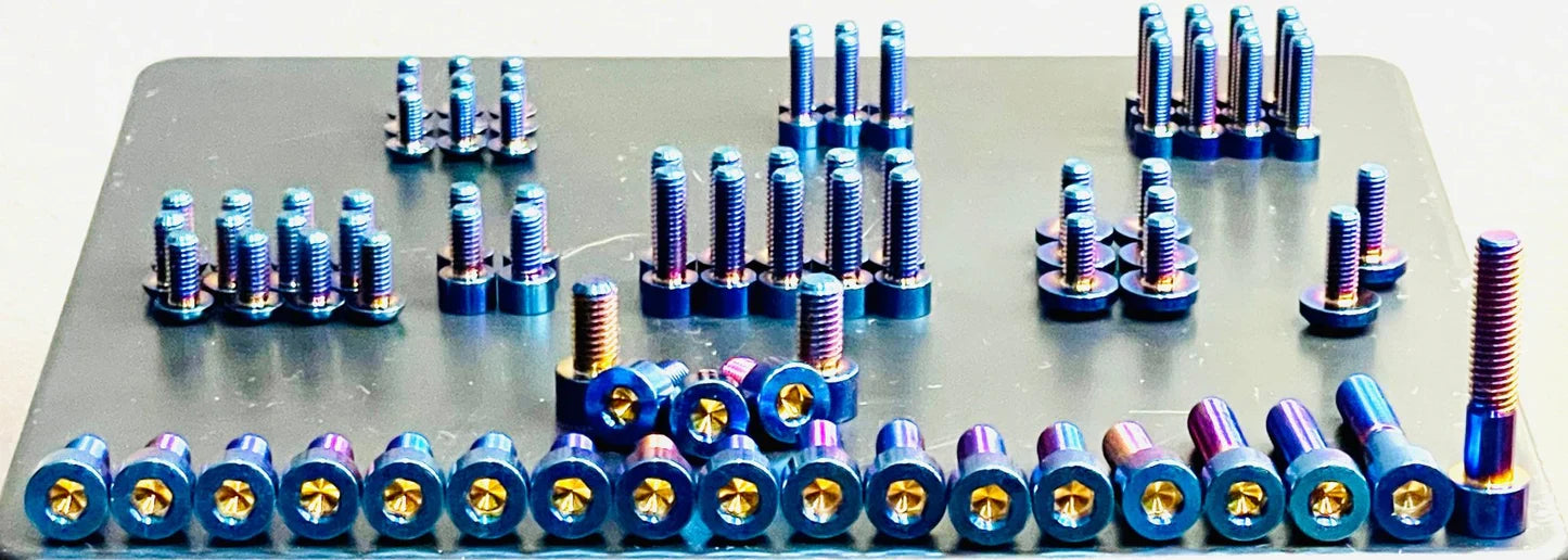 Ultra Bee Full Titanium Bolt Kit